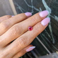 1.10 Ct. Ruby from Mozambique Life Style