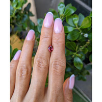 1.14 Ct. Ruby from Mozambique Life Style
