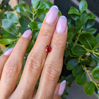 1.32 Ct. Ruby from Mozambique Life Style
