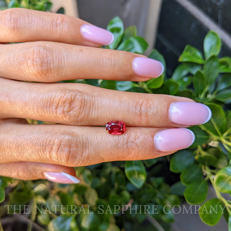 1.46 Ct. Pinkish Red Ruby from Mozambique