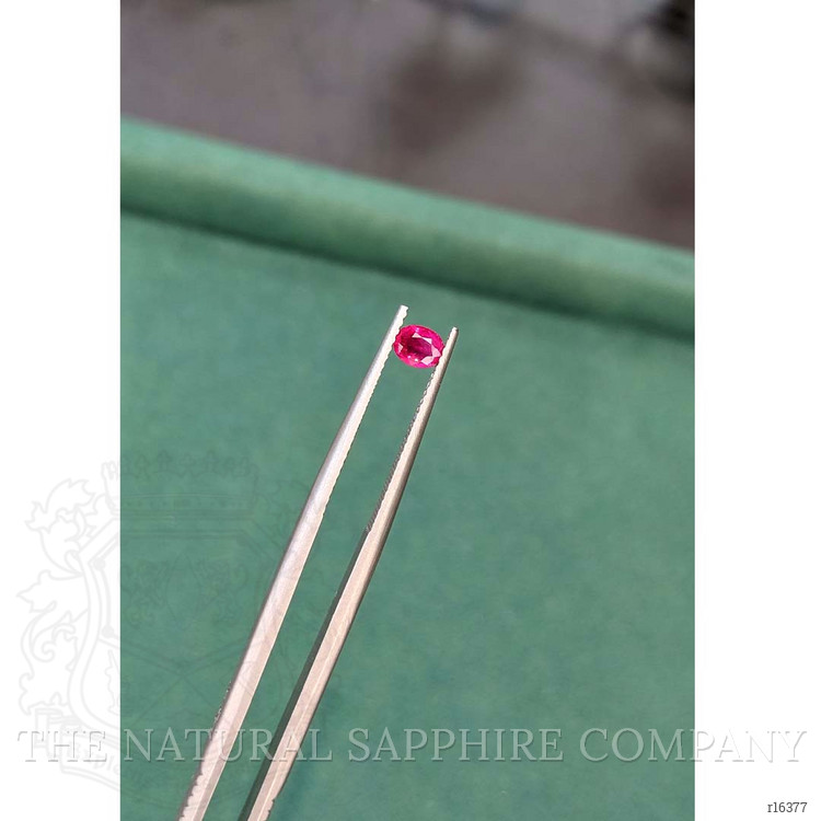 0.33 Ct. Pinkish Red Ruby from Burma (Myanmar)