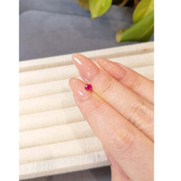 0.38 Ct. Pinkish Red Ruby from Burma (Myanmar) Life Style