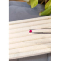 0.38 Ct. Pinkish Red Ruby from Burma (Myanmar) Life Style