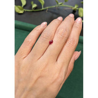 0.38 Ct. Ruby from Burma (Myanmar) Life Style