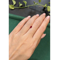 0.46 Ct. Ruby from Burma (Myanmar) Life Style