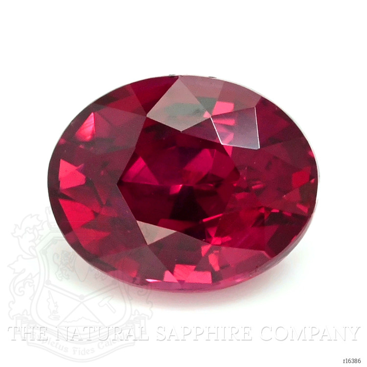 0.68 Ct. Purplish Red Ruby from Ceylon (Sri Lanka)