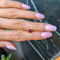 1.04 Ct. Ruby from Burma (Myanmar) Life Style