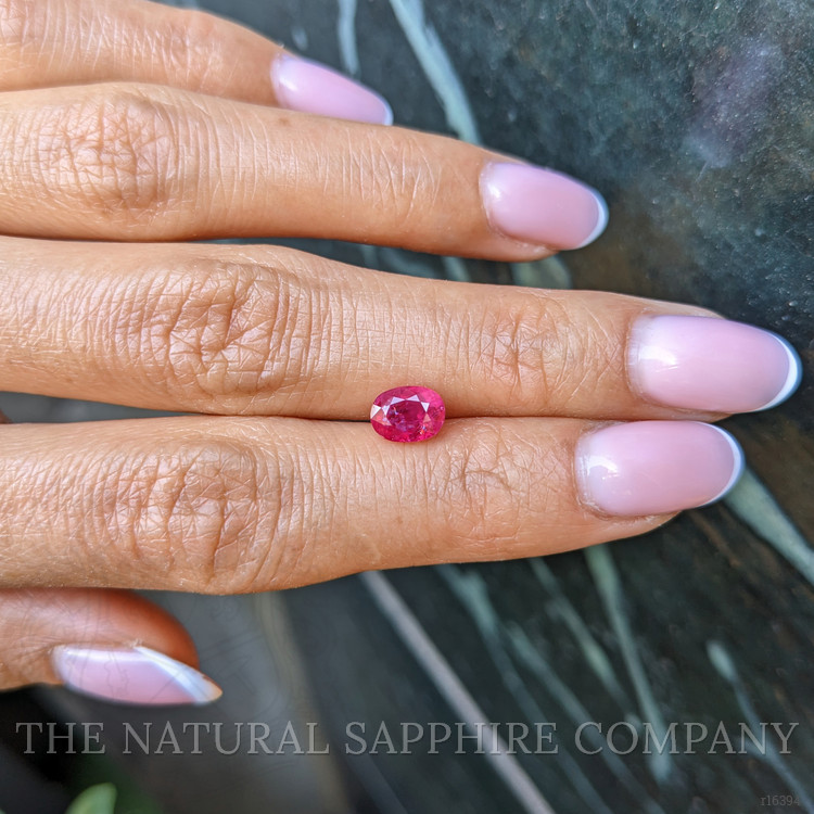 1.37 Ct. Pinkish Red Ruby from Burma (Myanmar)