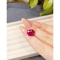 5.34 Ct. Purplish Red Ruby from Mozambique Life Style