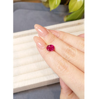 2.73 Ct. Pinkish Red Ruby from Mozambique Life Style