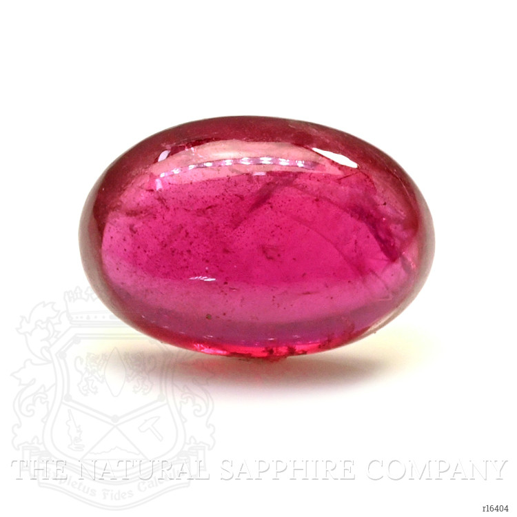1.26 Ct. Pinkish Red Cabochon Ruby from Tanzania
