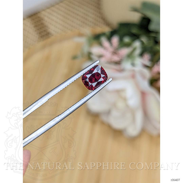 2.03 Ct. Purplish Red Ruby from Ceylon (Sri Lanka)