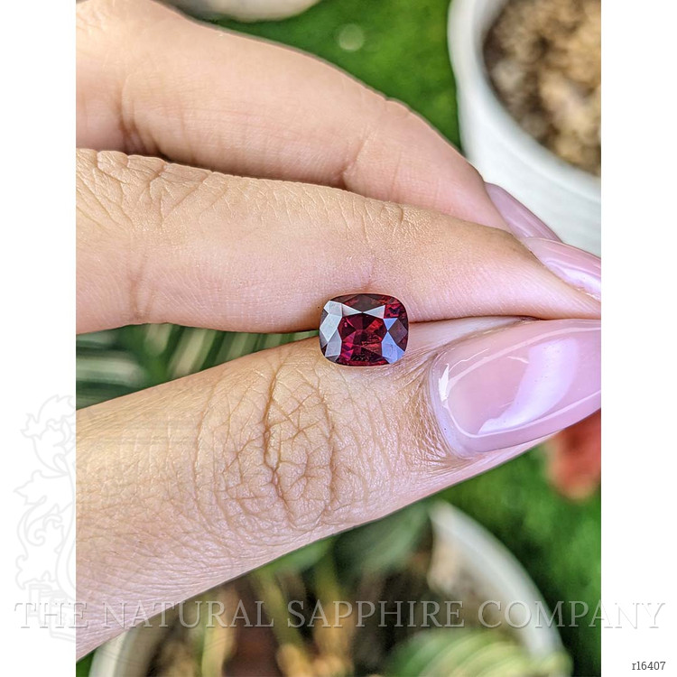 2.03 Ct. Purplish Red Ruby from Ceylon (Sri Lanka)