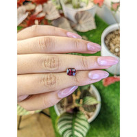 2.03 Ct. Purplish Red Ruby from Ceylon (Sri Lanka) Life Style