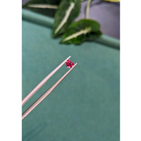 0.55 Ct. Pinkish Red Ruby from Mozambique Life Style