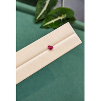 0.55 Ct. Pinkish Red Ruby from Mozambique Life Style