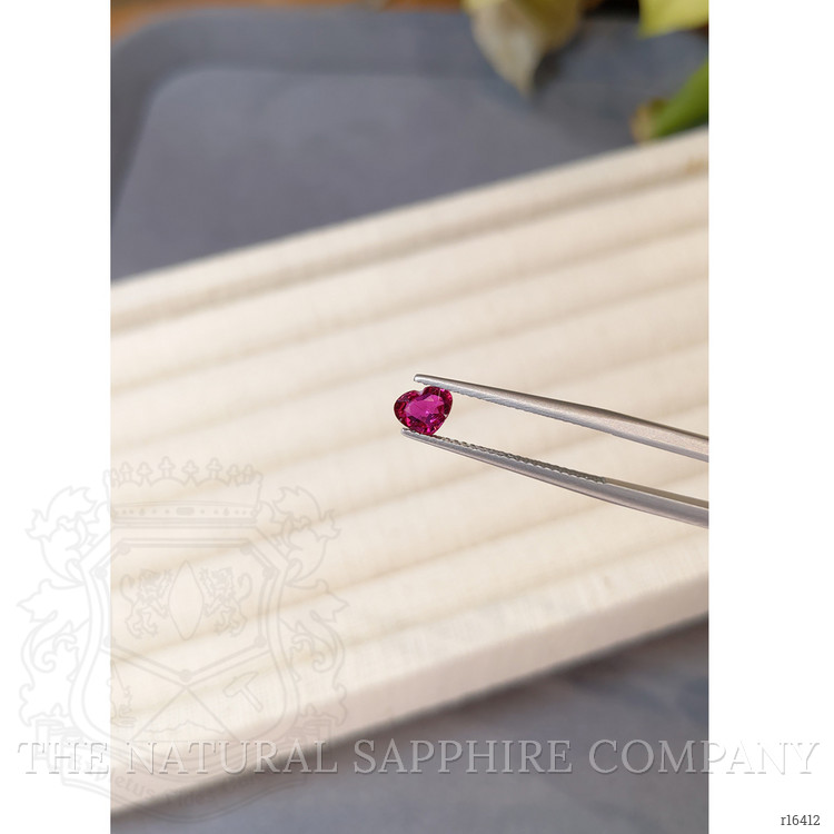 0.68 Ct. Pinkish Red Ruby from Mozambique