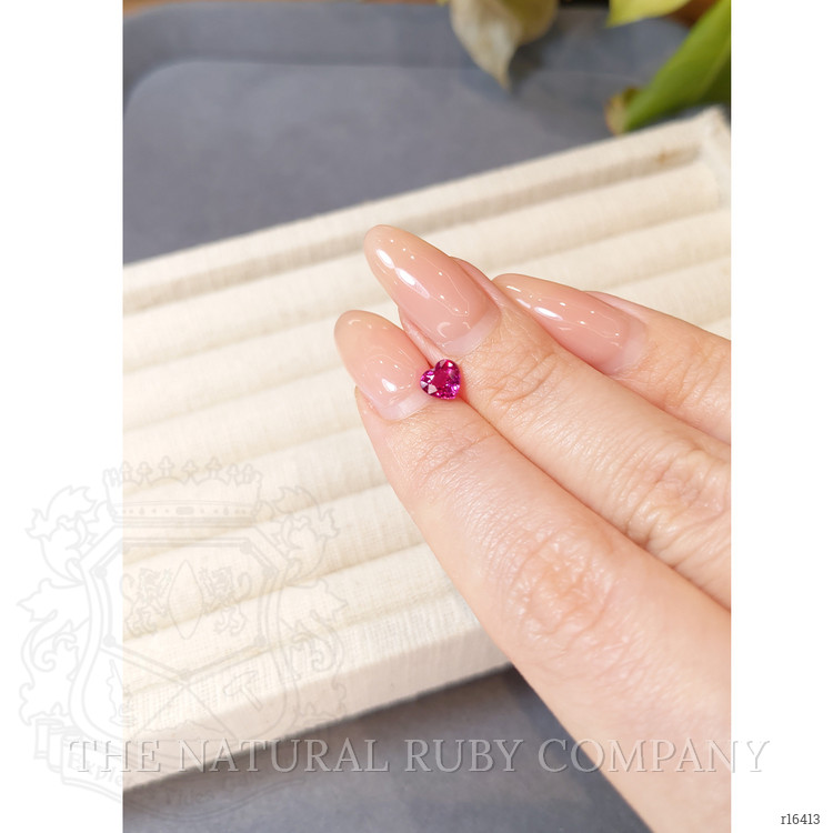 0.74 Ct. Pinkish Red Ruby from Mozambique