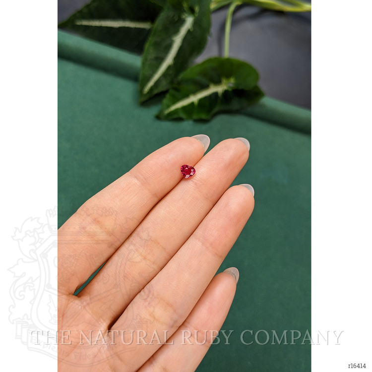 0.51 Ct. Pinkish Red Ruby from Mozambique
