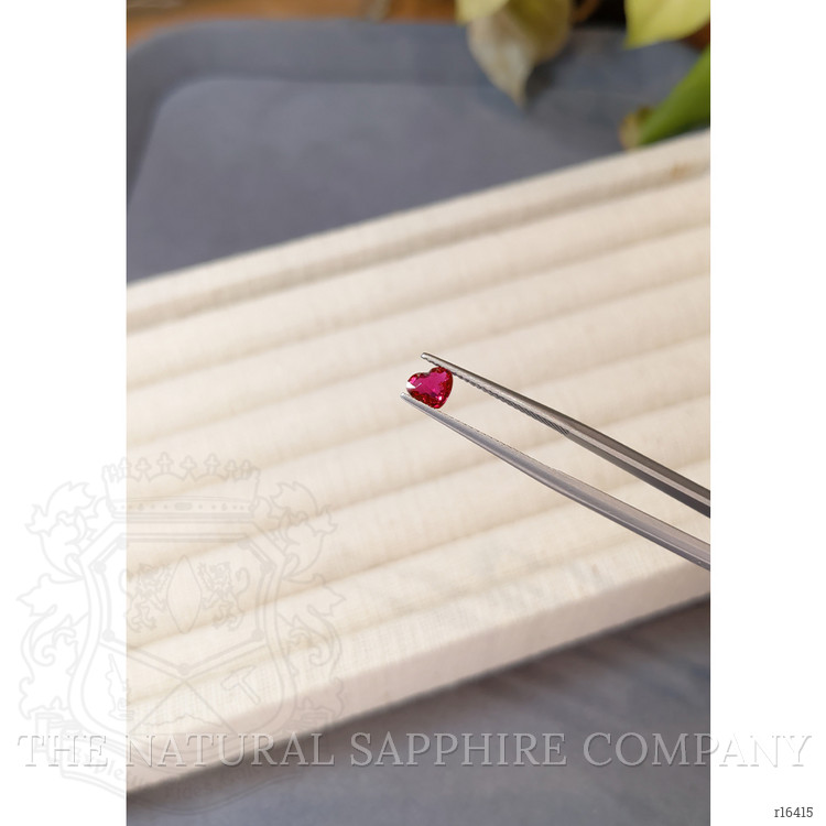 0.65 Ct. Pinkish Red Ruby from Mozambique