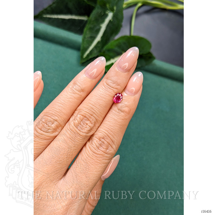 0.87 Ct. Pinkish Red Ruby from Mozambique