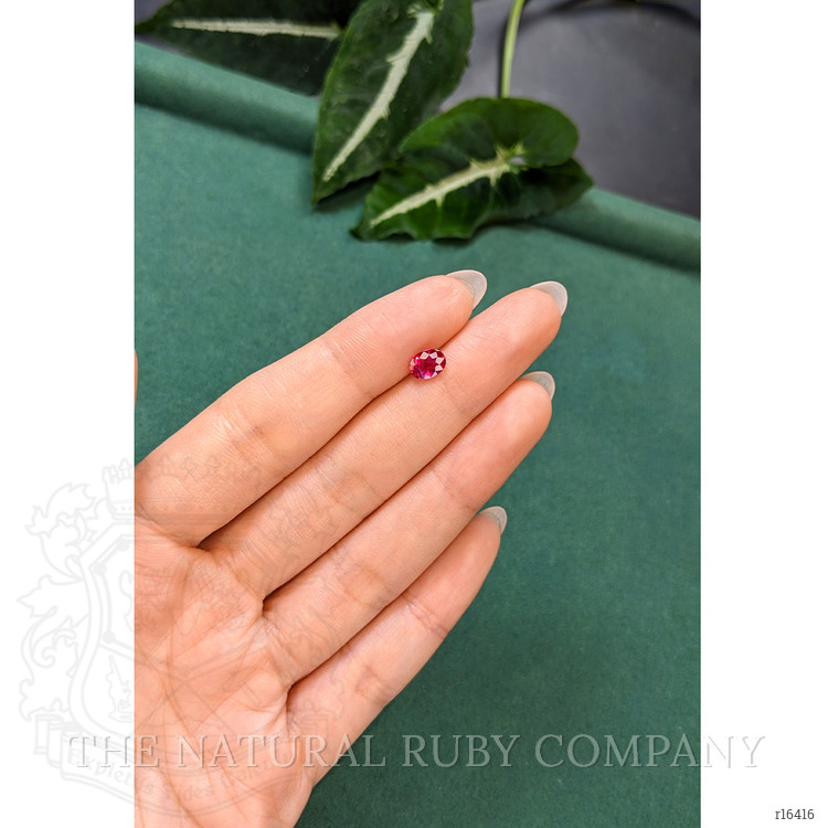 0.87 Ct. Pinkish Red Ruby from Mozambique