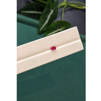 0.65 Ct. Pinkish Red Ruby from Mozambique Life Style