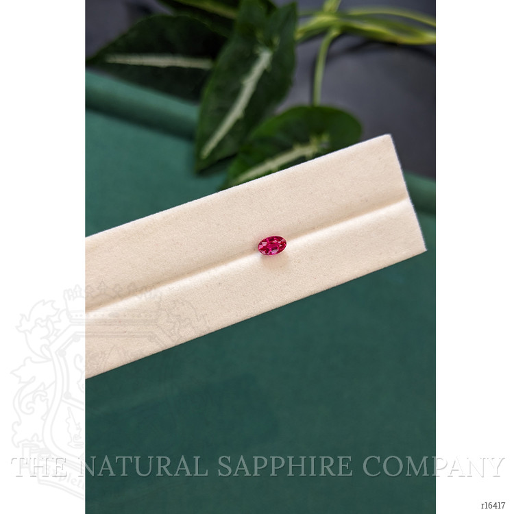 0.65 Ct. Pinkish Red Ruby from Mozambique