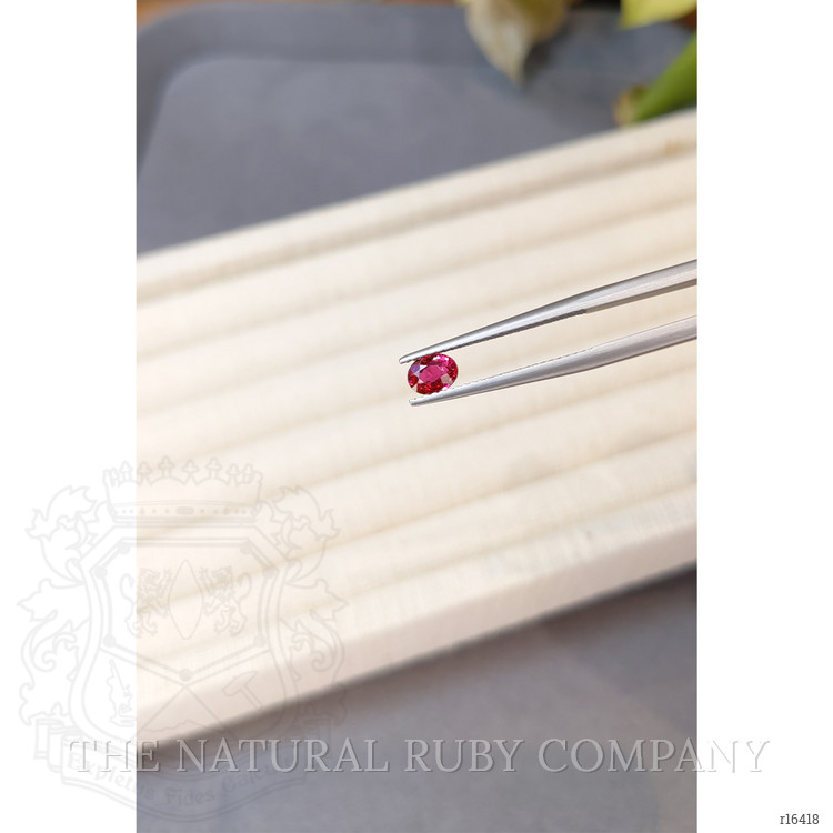 0.62 Ct. Pinkish Red Ruby from Mozambique