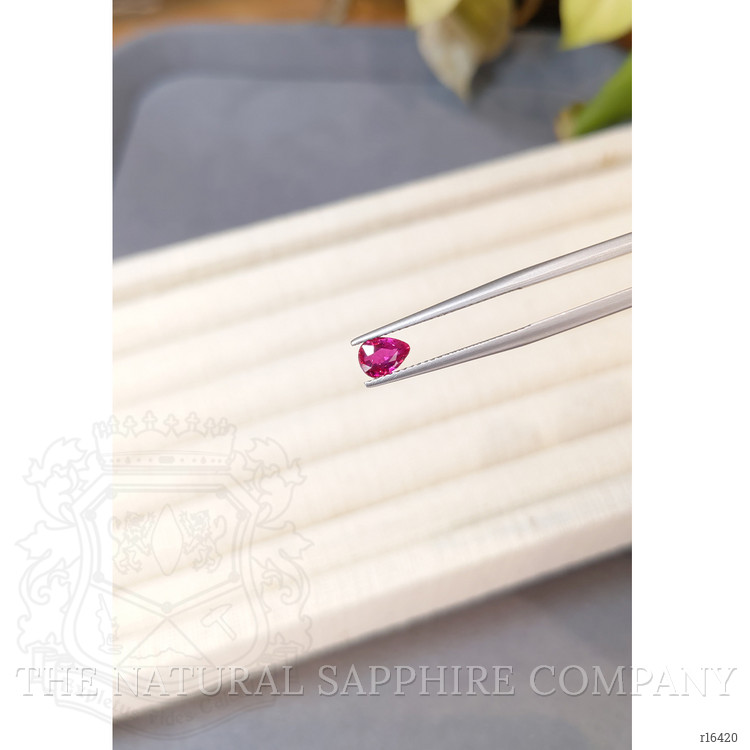 0.77 Ct. Pinkish Red Ruby from Mozambique