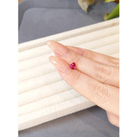 0.77 Ct. Pinkish Red Ruby from Mozambique Life Style