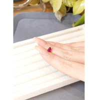 1.03 Ct. Purplish Red Ruby from Mozambique Life Style