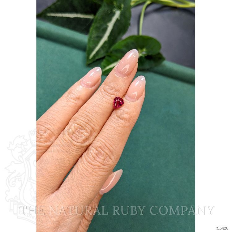 1.10 Ct. Pinkish Red Ruby from Mozambique