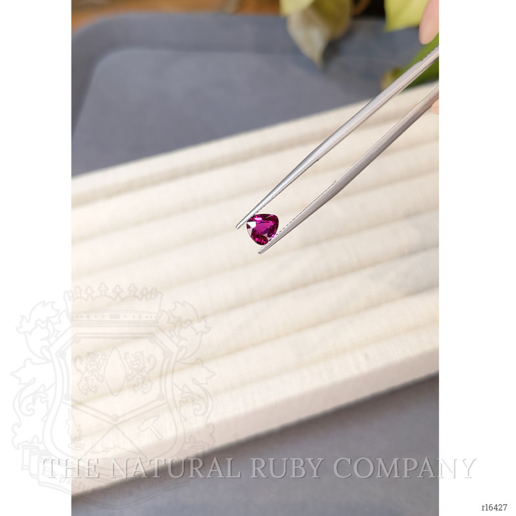 1.04 Ct. Purplish Red Ruby from Mozambique