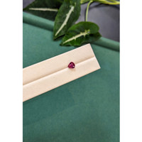 1.19 Ct. Purplish Red Ruby from Mozambique Life Style