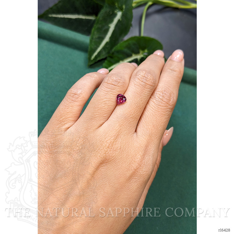 1.19 Ct. Purplish Red Ruby from Mozambique