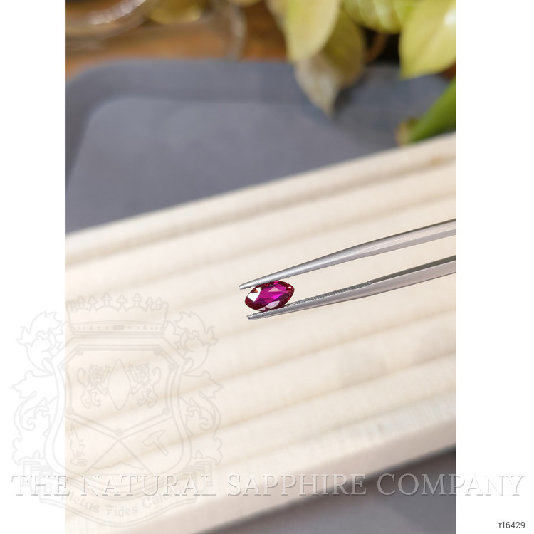 1.07 Ct. Purplish Red Ruby from Mozambique