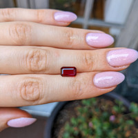 2.01 Ct. Ruby from Mozambique Life Style