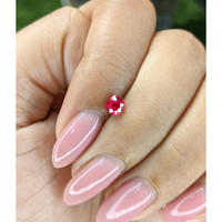 0.46 Ct. Pinkish Red Ruby from Mozambique Life Style