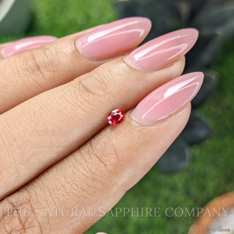 0.25 Ct. Pinkish Red Ruby from Mozambique