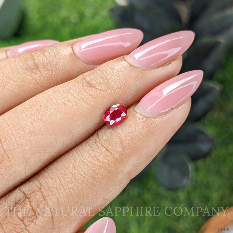 0.58 Ct. Ruby from Mozambique