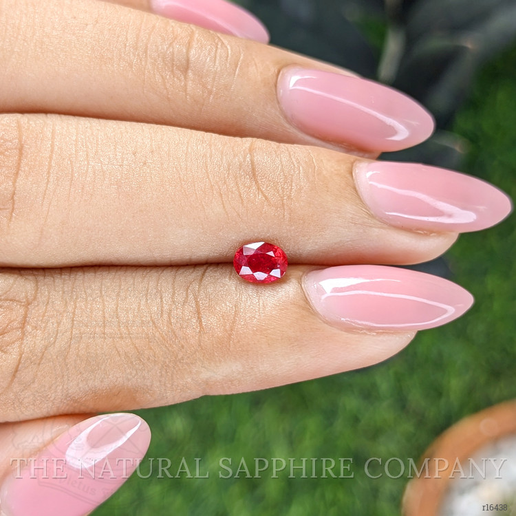0.58 Ct. Ruby from Mozambique