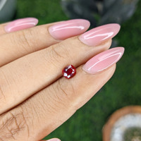 0.73 Ct. Ruby from Mozambique Life Style