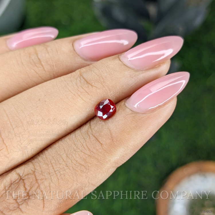 0.73 Ct. Ruby from Mozambique