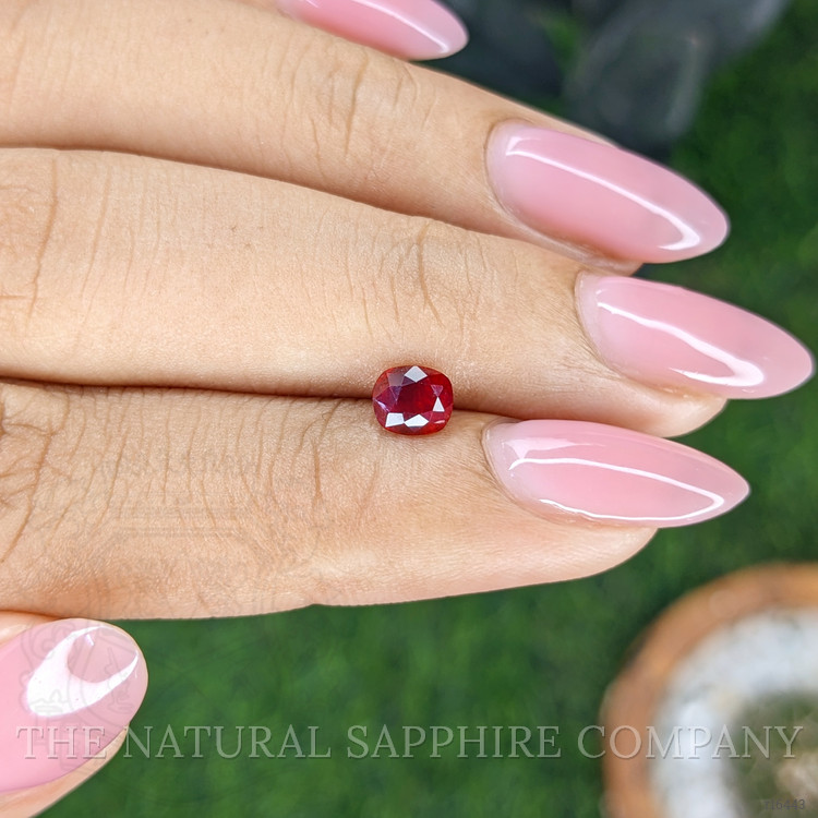 0.73 Ct. Ruby from Mozambique