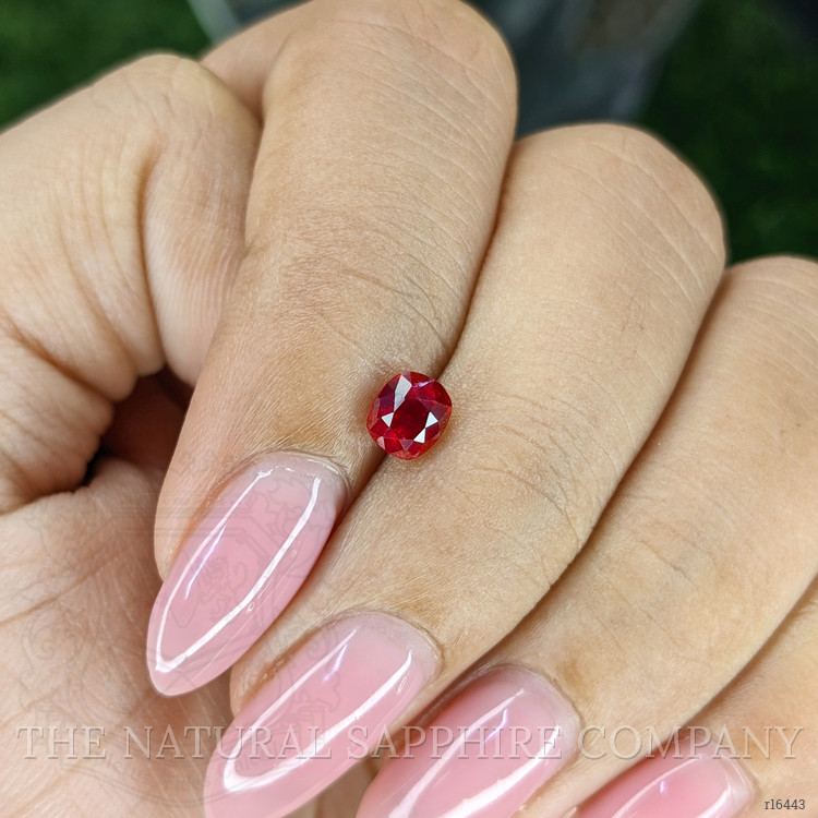 0.73 Ct. Ruby from Mozambique