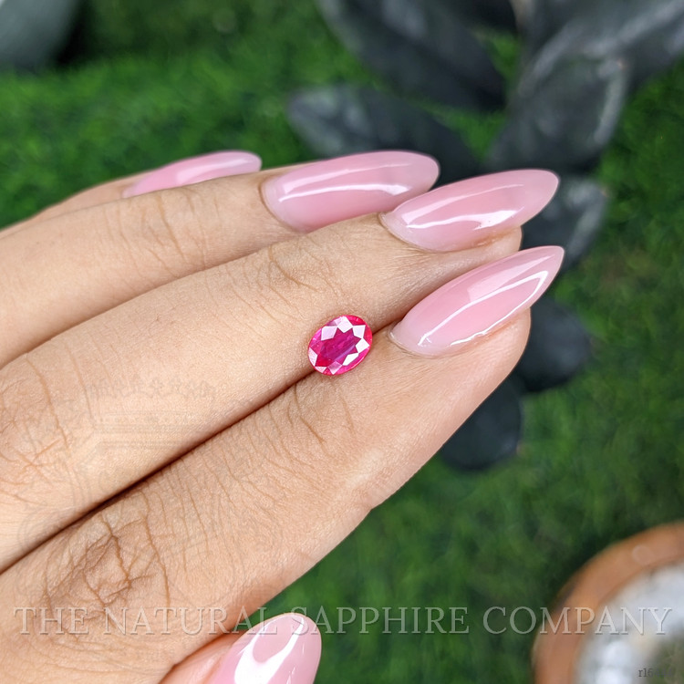 0.57 Ct. Pinkish Red Ruby from Mozambique