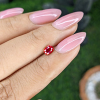 0.49 Ct. Ruby from Mozambique Life Style