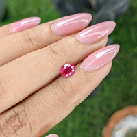 0.54 Ct. Pinkish Red Ruby from Mozambique Life Style
