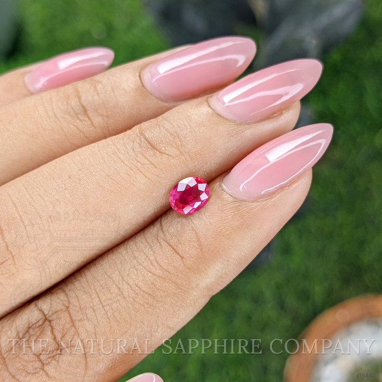 0.54 Ct. Pinkish Red Ruby from Mozambique